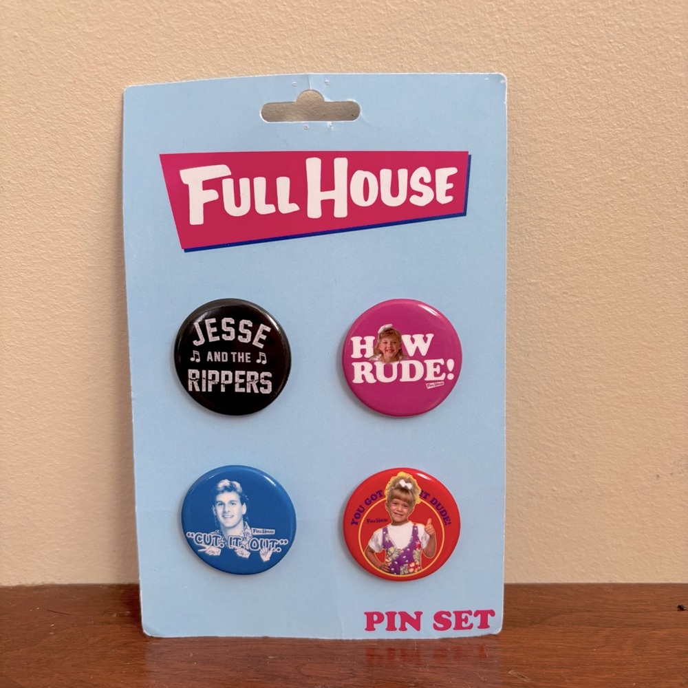 Full House collectible pins